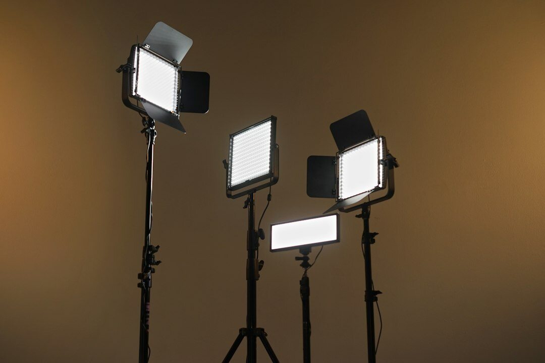 cinematic lighting setup
