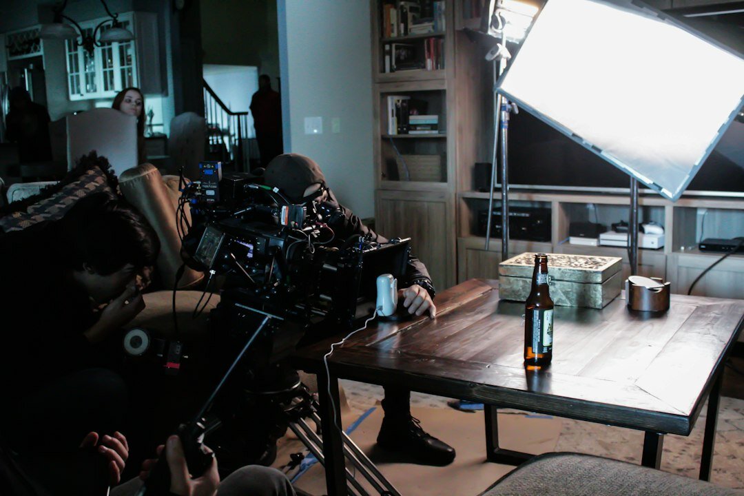 cinematic light setup