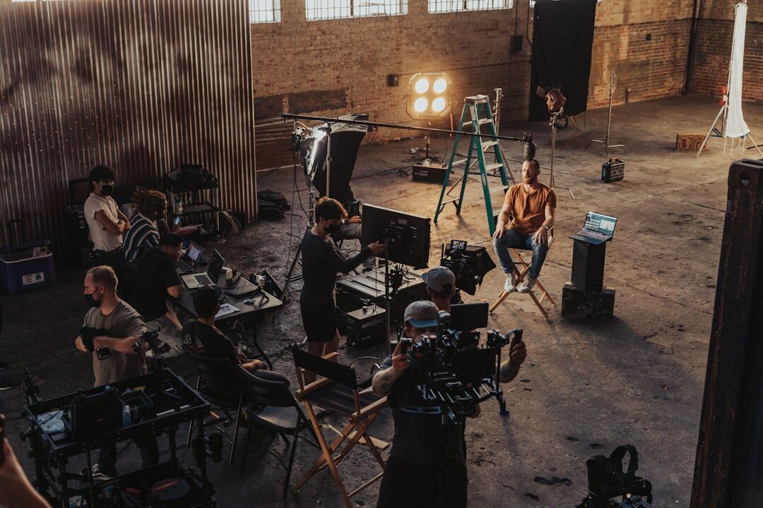 film lighting setup
